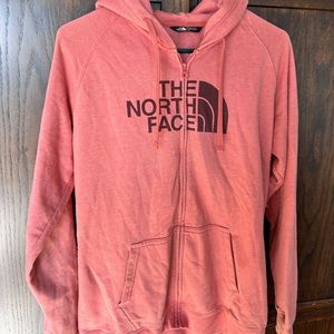 North Face Women’s zip up sweatshirt